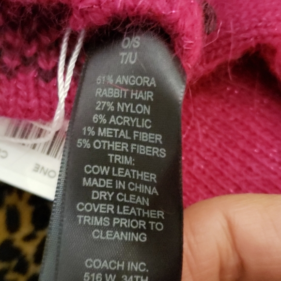 Coach ocelot tech gloves - Picture 4 of 4